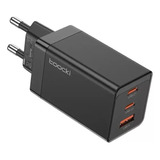 Carregador Rápido Turbo  Toocki Gan 67w Usb + 2 Pd  Tipo-c