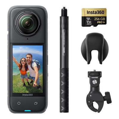 Cámara Insta360 X4 8k Pack Motocicleta Impermeable | Envío gratis