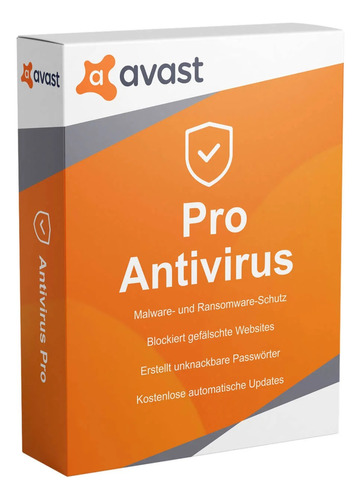 Avast Antivirus Pro 1 Año 1 Dispositivo Key