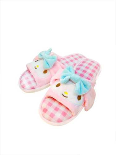 Pantuflas Sanrio Verano Abierta Hogar My Melody Kuromi Cinna