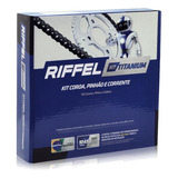 Kit De Transmision Riffel Yamaha Ybr 125 00 - 02 / (14 - 43)