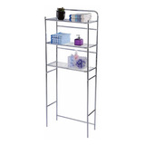 Mueble Organizador Para Baño En Metal 59.5x26x151.5 Cm  