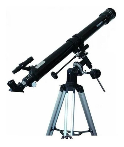 Telescópio Greika Equatorial 675x Refrator 90070 Com Bolsa