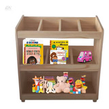 Estante Organizador De Brinquedos 50x65x30 Em Pinus