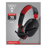 Headset Gamer Turtle Beach Recon 70 Vermelho 3.5mm + Brinde