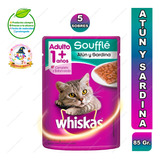 Alimento Gatos Whiskas Atún Sardina 85g