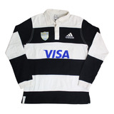 Camiseta Armada Rugby Argentina 2010, Pumas Uar, adidas, M