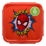 Hermetico 500ml Para Niños Spiderman Avengers Vengadores