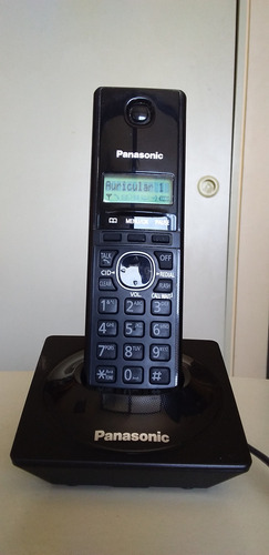 Teléfono Panasonic Kx-tg1711 Inalámbrico - Color Negro