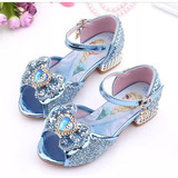 A Zapatos Sandalia Niñas Princesa Comoda Cosplay Frozen