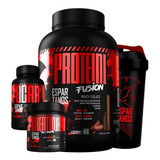 Kit Whey Protein Fusion + Bcaa + Creatina + Shaker