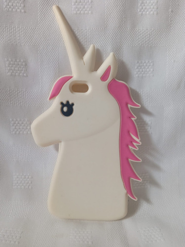 Funda Unicornio De Silicona Usada Para iPhone 6 S 