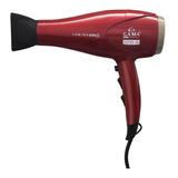 Secador De Pelo Ga.ma Italy Lumina Ion Rojo 220v