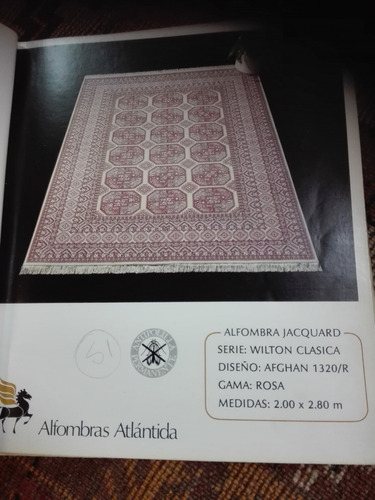 Alfombras Wilton Jacquard, De Jack Mergherian 2x2,70 Mts