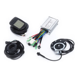 Kit Controlador De Motor Eléctrico, Panel Lcd 36v/48v 250w