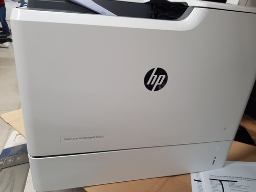 Impresora Hp Laserjet Color E65050 Solo 92 Impresiones.