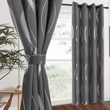 Cortinas Black Out Blackout Para Recamara Modernas 132x214cm