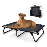 Cama Elevada Refrescante Perro Portatil Xl