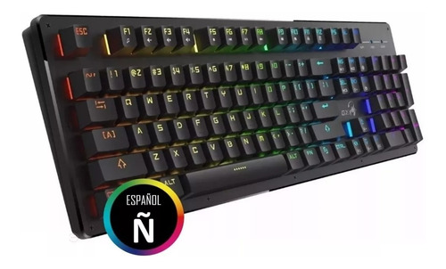 Teclado Genius Gx Scorpion Gamer K10 Inteligente Rgb Led Ñ