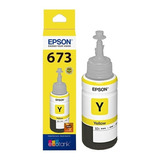 Tinta Epson 673 Amarillo Original L805 L810 L850 L1800