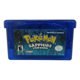 Pokemon Sapphire Original Salvando Gba Game Boy Advance