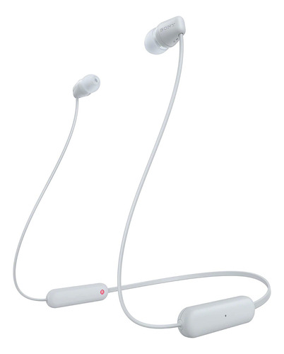 Fone De Ouvido Bluetooth Academia Sony In-ear Wi-c100 White