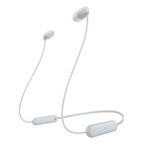 Fone De Ouvido Bluetooth Academia Sony In-ear Wi-c100 White