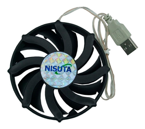 Cooler De 83mm Nisuta Ns-fan83 P/montar En Base Ns-cn3