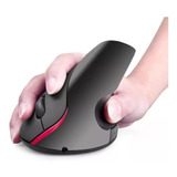 Mouse Vertical Inalámbrico Usb Ergonómico Batería Recargable