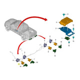 Soporte Sensor Estacionamiento Lateral  Izquierdo Ranger 12/