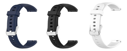 Correa De Silicona De 3 Piezas For Huawei Watch Fit Mini