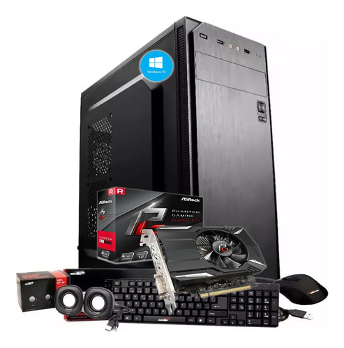 Pc Armada Gamer Intel G6900 12va Rx560 4gb Ssd 480 Ram 16gb