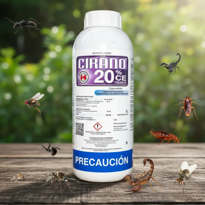 Cirano 20 1 Lt Insecticida Cipermetrina Mosca Mosquito Avisp | Meses sin interés