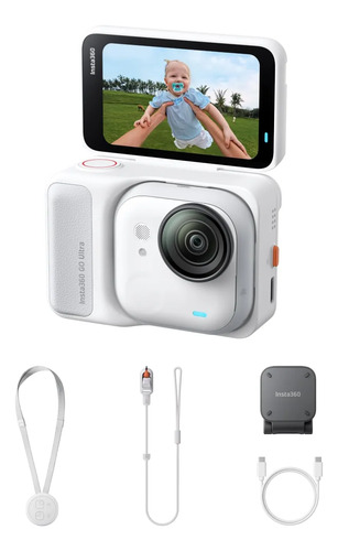 Cámara De Acción Insta360 Go Ultra 4k, Manos Libres, 53 G, R | Envío gratis