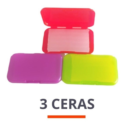 Cera Para Brackets 3 Estuches Ideal Para Ortodoncia