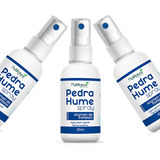 Pedra Hume Spray 30ml Kit Com 3 Frascos - Original Com Nf