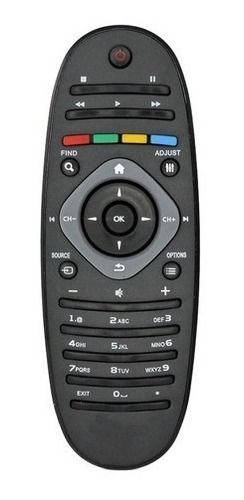 Controle Remoto P/ Philips Tv Lcd/ Led 32pfl3406d 32pfl3606d
