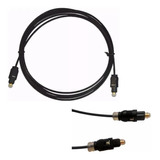 Cable De Fibra Optica 1.5 Metros Audio Digital Alta Calidad