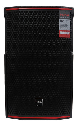 Bafle Amplificado De 900w Rms Profesional Vamav Nova Ax15 