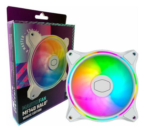 Cooler Master Mf140 Halo² Branco De 140mm C/ Led Argb Gen 2