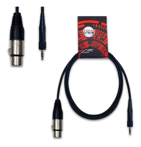 Cable Sistema Sennheiser Miniplug Rosca A Xlr Hembra 25 Cm