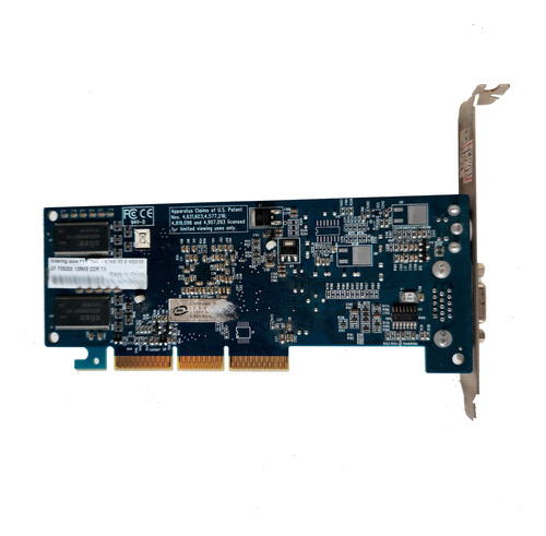 Tarjeta De Video Fx5200 Agp  128mb  