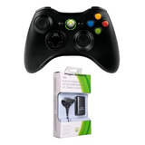 Control Inalámbrico Xbox 360 + Kit Carga Y Juega