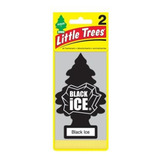 Ambientador Little Trees 2 Pack Black X1 Und