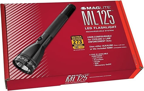 Linterna Maglite  Charger Led Programable Ml125 500427 