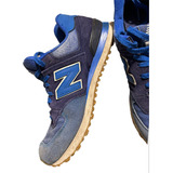 Zapatillas New Balance 574 En Azul Talle 7 O 40,5 O 24cm)