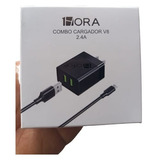 Cargador V8 Carga Rapida Usb-v8 2.4a Gar160