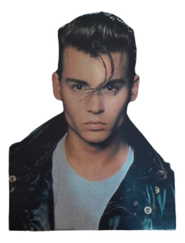 Mini Poster Johnny Deep Usado 26,5 X 18,5 