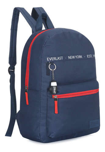 Mochila Deportiva Everlast Original Antirobo + Llavero