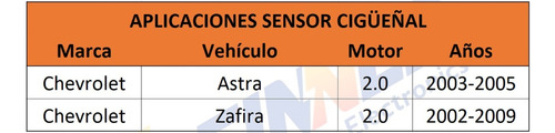 Sensor Cigeal Chevrolet Astra Zafira Foto 5